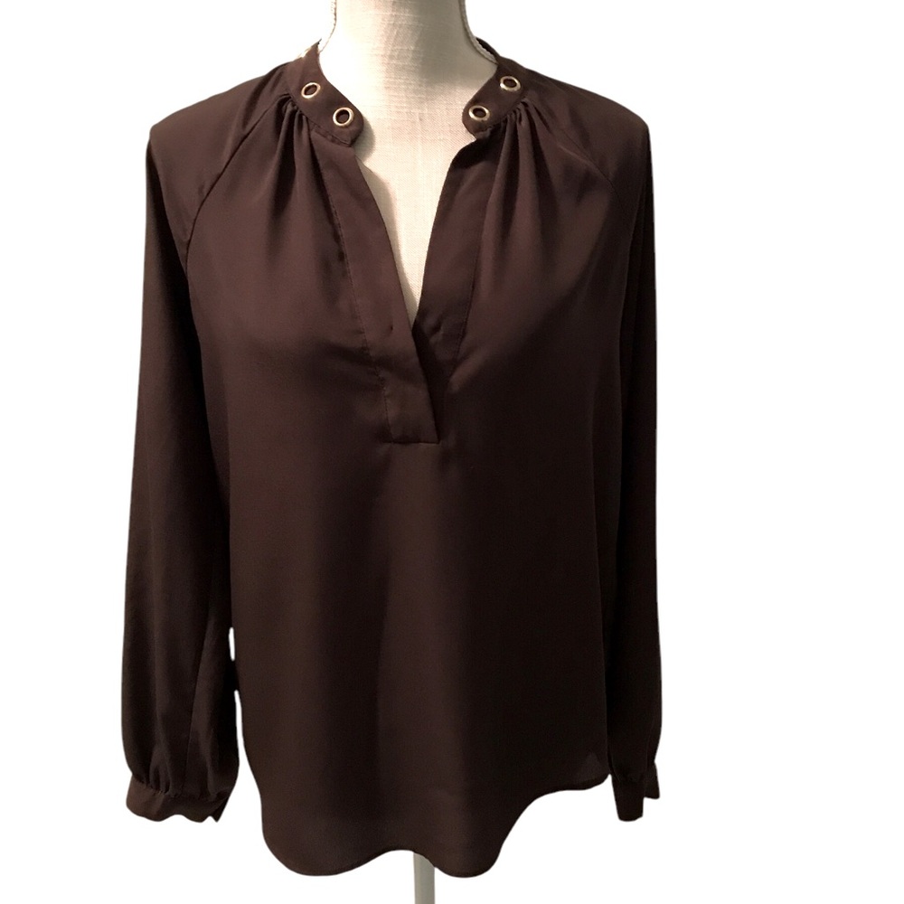 Brown blouse